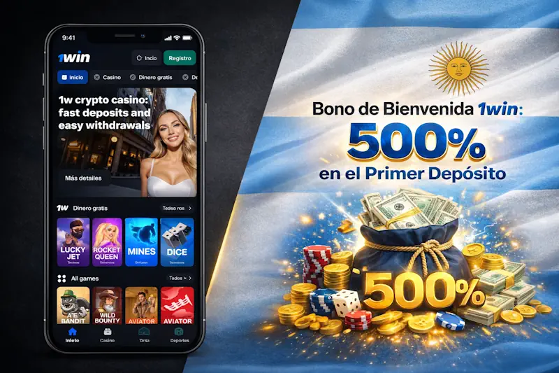 Bono de Bienvenida 1win: 500% en el Primer Depósito