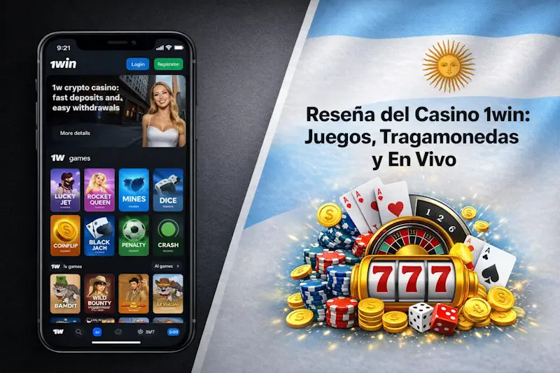 Reseña del Casino 1win: Juegos, Tragamonedas y En Vivo